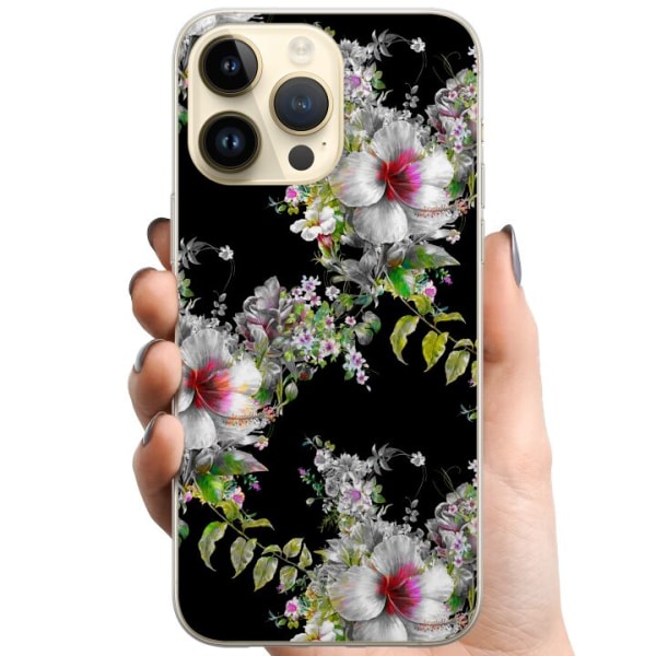 Apple iPhone 14 Pro Max TPU Mobildeksel Blomststjerne