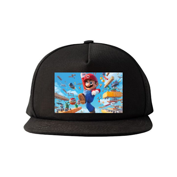 Snapback svart one size