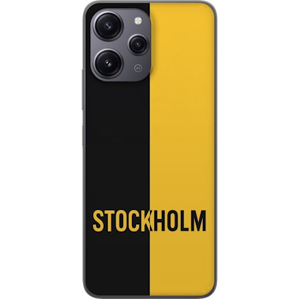 Xiaomi Redmi 12 Gjennomsiktig deksel Stockholm – fotball