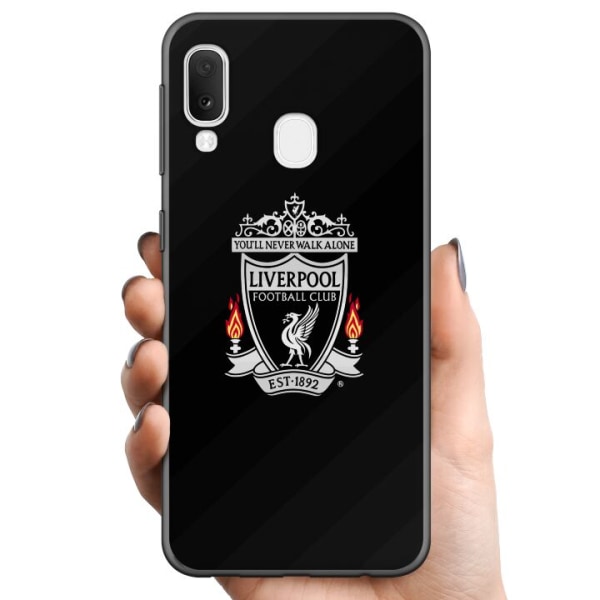 Samsung Galaxy A20e TPU Matkapuhelimen kuori Liverpool FC