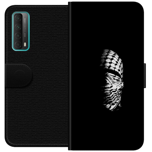Huawei P smart 2021 Tegnebogsetui Keffiyeh-mønster - klassisk