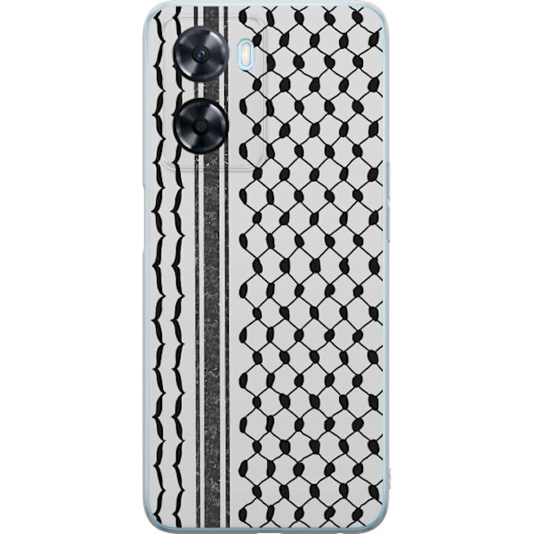 OnePlus Nord N20 SE Läpinäkyvä kuori Palestiinalainen kuvio