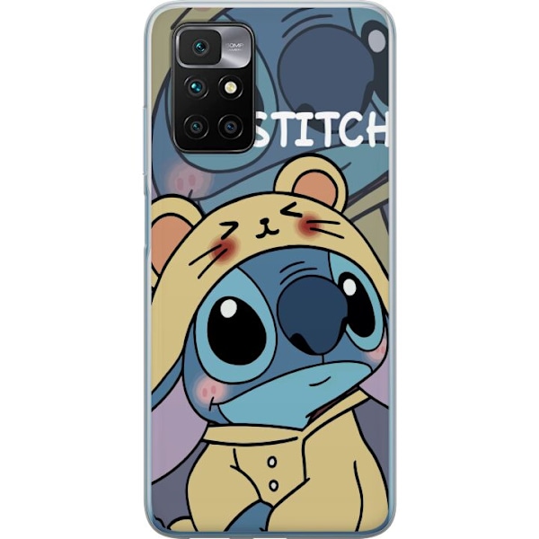 Xiaomi Redmi 10 Genomskinligt Skal Stitch