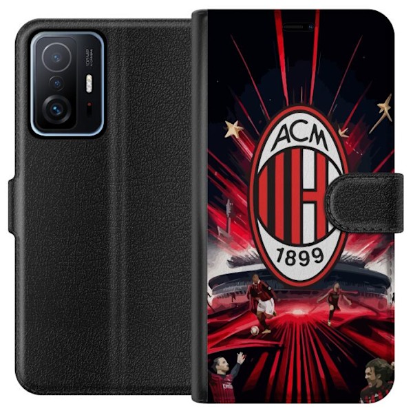 Xiaomi 11T Lompakkokotelo AC Milan