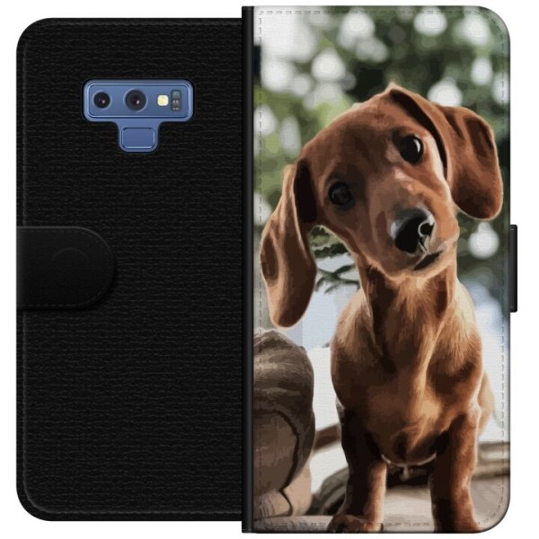 Samsung Galaxy Note9 Plånboksfodral Yngre Hund