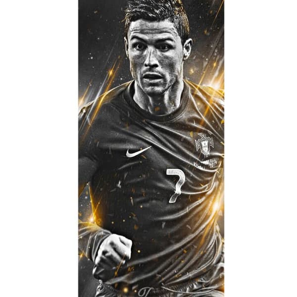 Kompatibel Tegnebogsetui til Apple iPhone 13 Pro Ronaldo