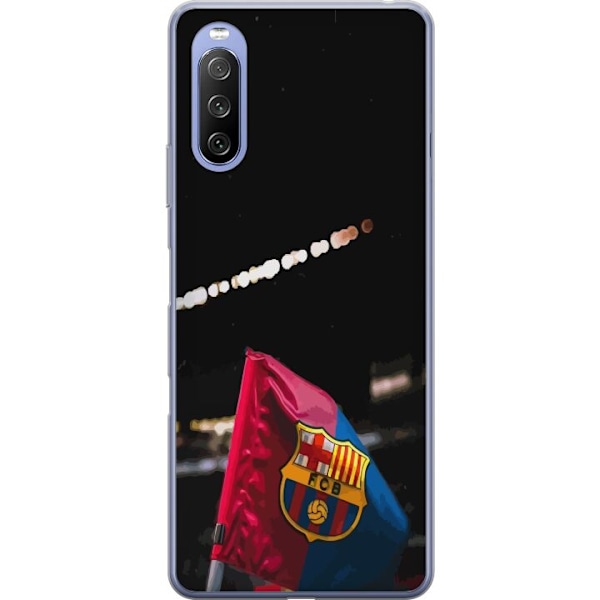 Sony Xperia 10 III Lite Gjennomsiktig deksel FCB Barcelona