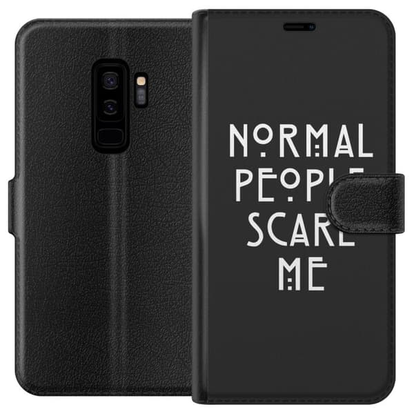 Kompatibel Tegnebogsetui til Samsung Galaxy S9+ Normal