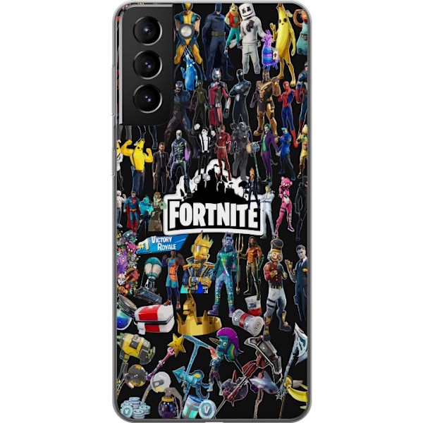 Samsung Galaxy S21+ 5G Gennemsigtig cover Fortnite