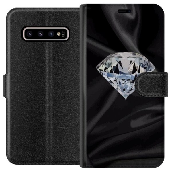 Samsung Galaxy S10+ Lommeboketui Silke Diamant