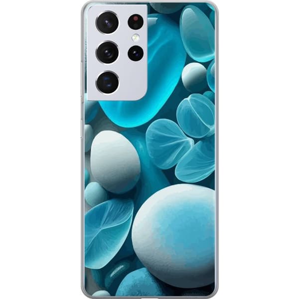 Kompatibelt Mobilskal till Samsung Galaxy S21 Ultra 5G Glasstenar