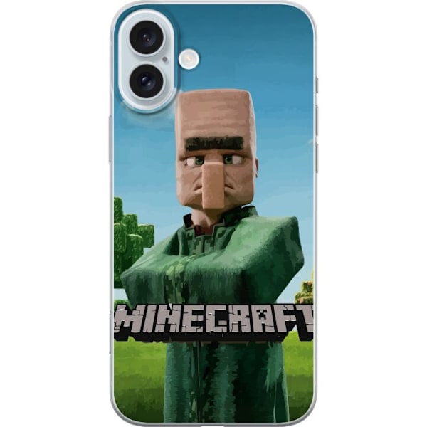 Apple iPhone 16 Plus Gennemsigtig cover A Minecraft Movie