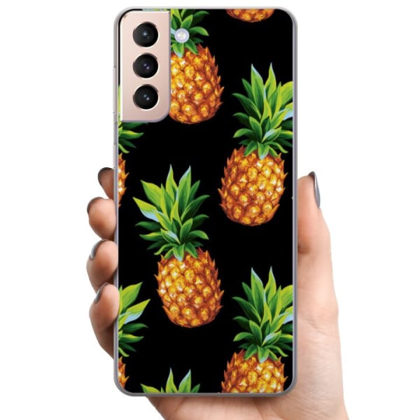 Samsung Galaxy S21 TPU Matkapuhelimen kuori Ananas