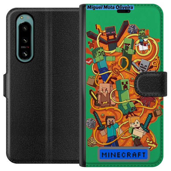Sony Xperia 5 IV Tegnebogsetui Minecraft