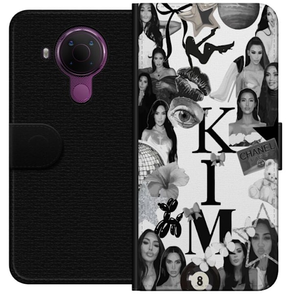 Nokia 5.4 Lompakkokotelo Kim Kardashian – Aesthetic Look 2025