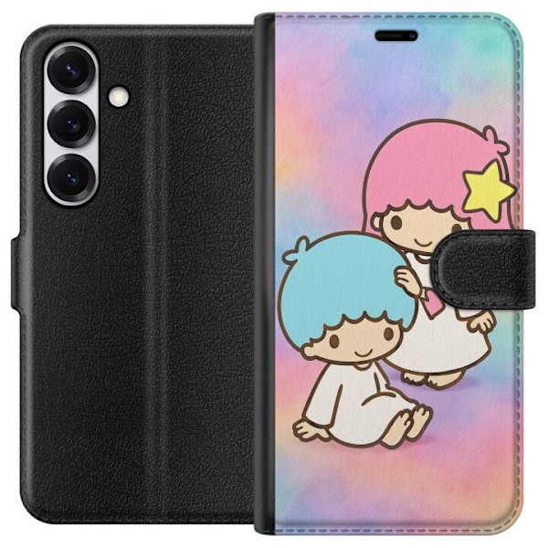 Samsung Galaxy S25 Tegnebogsetui Kawaii Sanrio Kiki Lola Littl