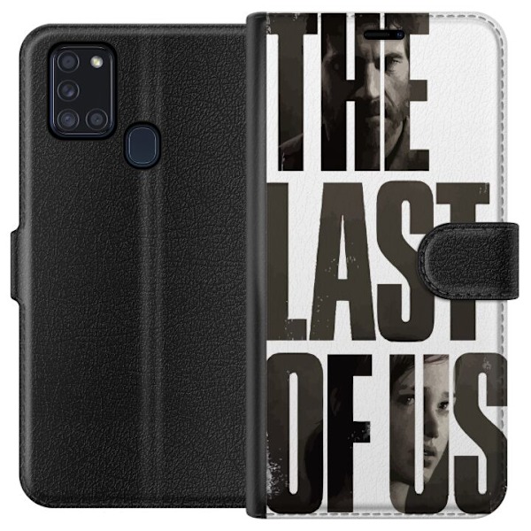Samsung Galaxy A21s Lompakkokotelo The Last of Us Ellie Joel A