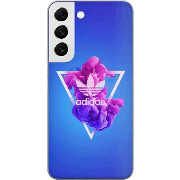 Samsung Galaxy S22+ 5G Gennemsigtig cover Adidas-inspireret bl