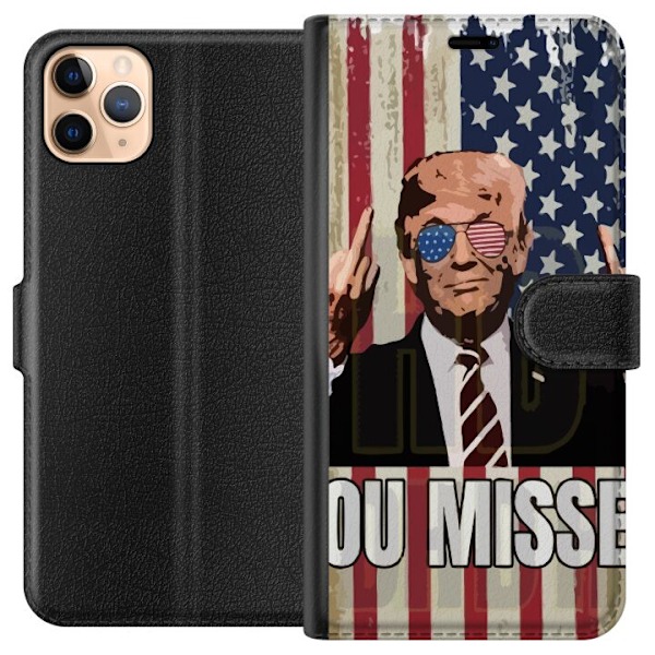 Apple iPhone 11 Pro Max Plånboksfodral Trump