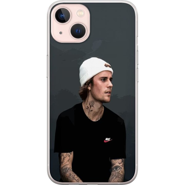 Apple iPhone 13 mini Läpinäkyvä kuori Justin Bieber