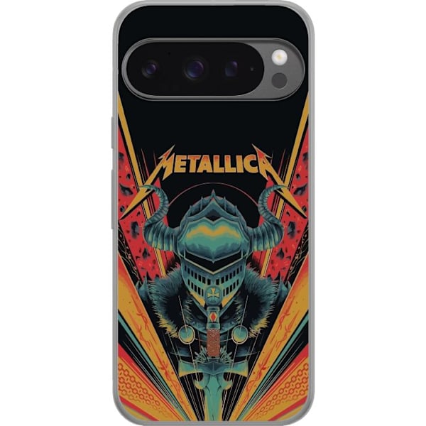 Google Pixel 9 Pro XL Läpinäkyvä kuori Metallica