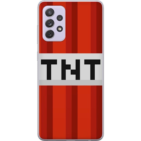 Samsung Galaxy A52s 5G Genomskinligt Skal Minecraft TNT