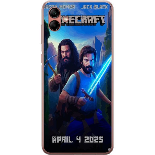 Samsung Galaxy A04 Genomskinligt Skal A Minecraft Movie