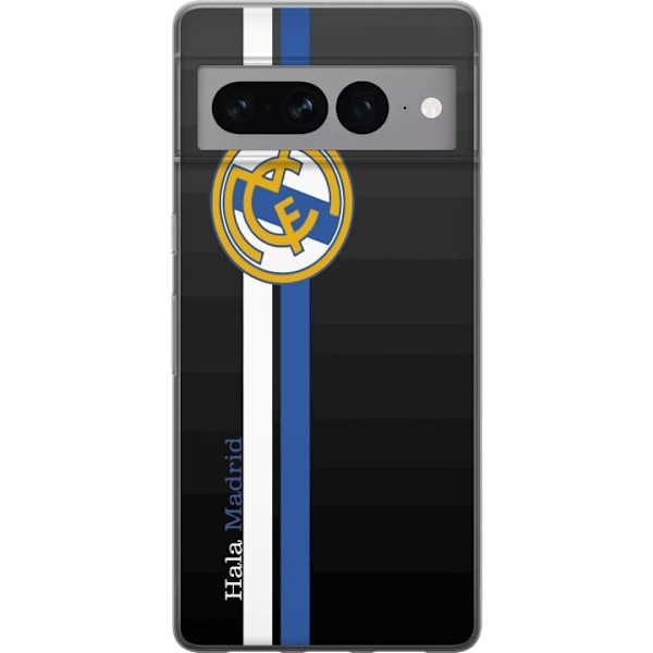 Google Pixel 7 Pro Läpinäkyvä kuori Real Madrid