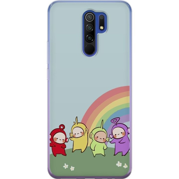 Xiaomi Redmi 9 Gennemsigtig cover Teletubbies