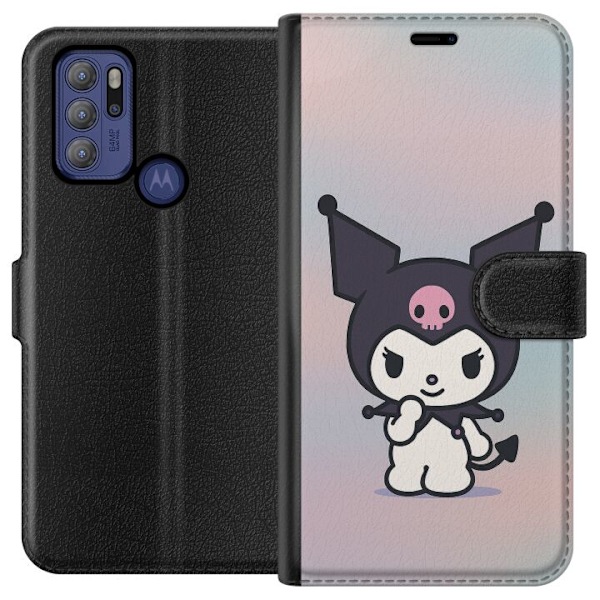 Motorola Moto G60S Lommeboketui Kawaii Sanrio Kuromi