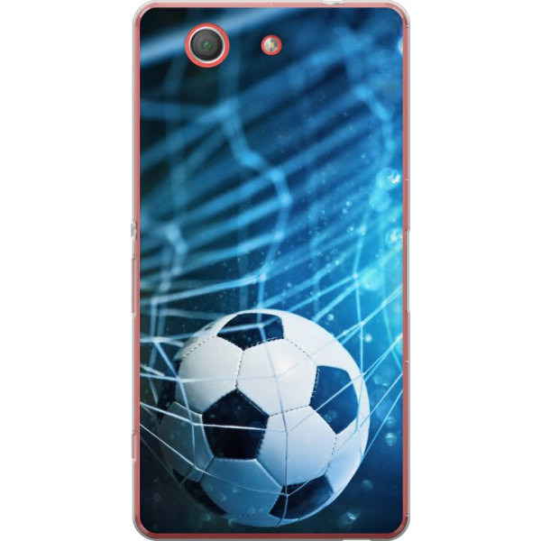 Sony Xperia Z3 Compact Gjennomsiktig deksel Fotball
