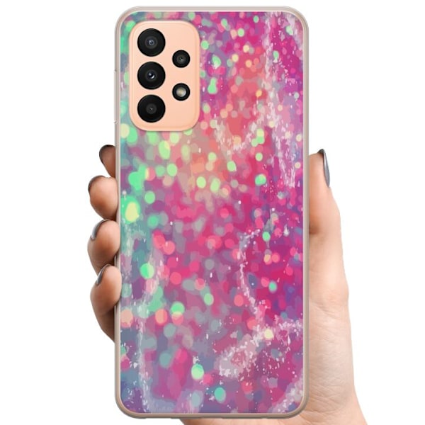 Samsung Galaxy A23 5G TPU Mobilcover Glitter