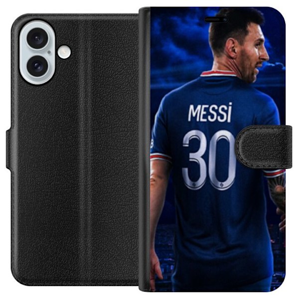 Apple iPhone 16 Plus Tegnebogsetui Lionel Messi