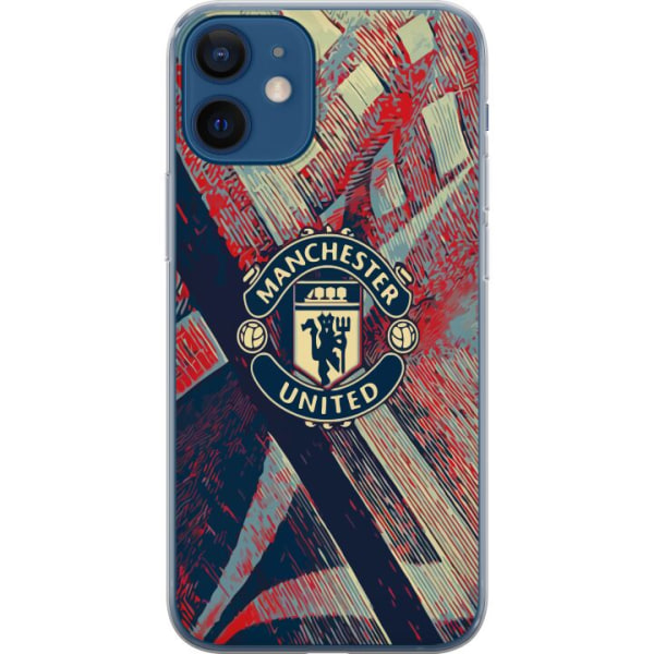 Apple iPhone 12  Gennemsigtig cover Manchester United FC