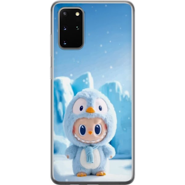 Samsung Galaxy S20+ Gjennomsiktig deksel svart ridder fortnite