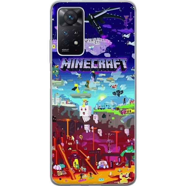 Kompatibelt Mobildeksel til Xiaomi Redmi Note 11 Pro 5G MineCraft