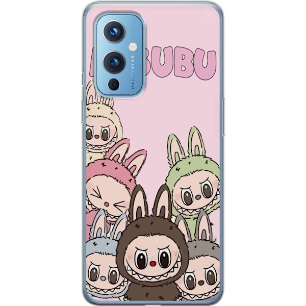 OnePlus 9 Läpinäkyvä kuori Labubu Classics