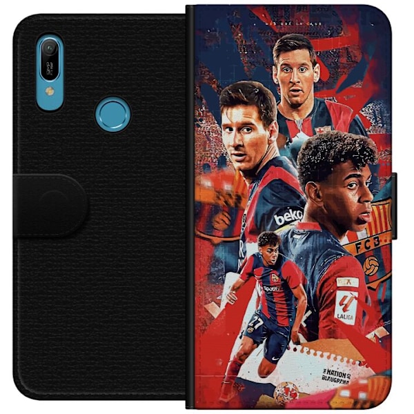 Huawei Y6 (2019) Lommeboketui Yamal Lamine x Messi