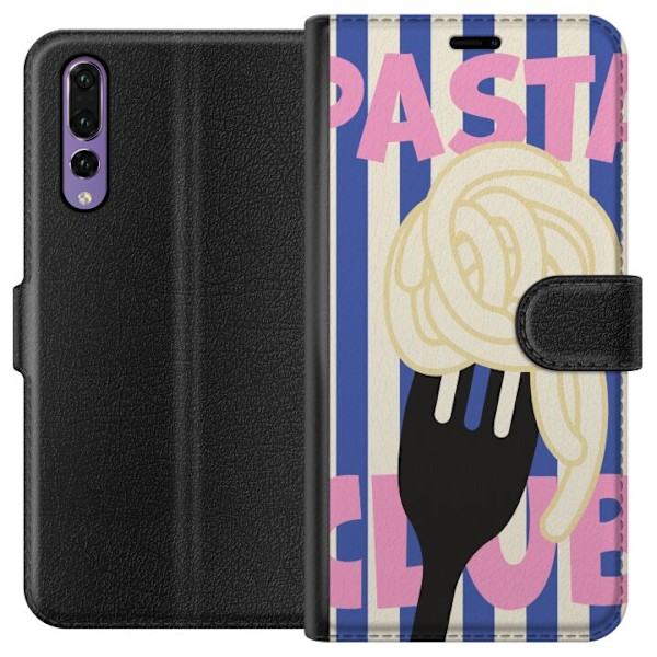 Huawei P20 Pro Lompakkokotelo Pasta Twirl