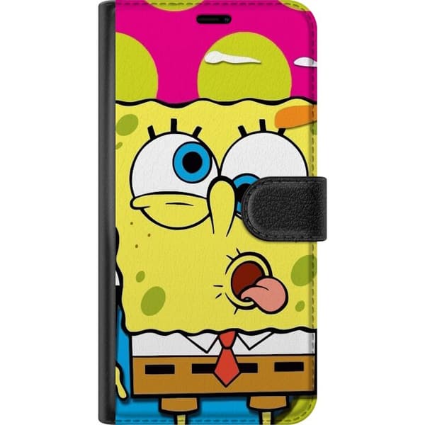 Kompatibel Tegnebogsetui til Apple iPhone 12 mini SpongeBob SquarePants