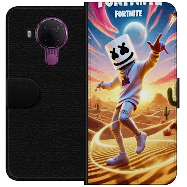 Nokia 5.4 Lompakkokotelo Fortnite