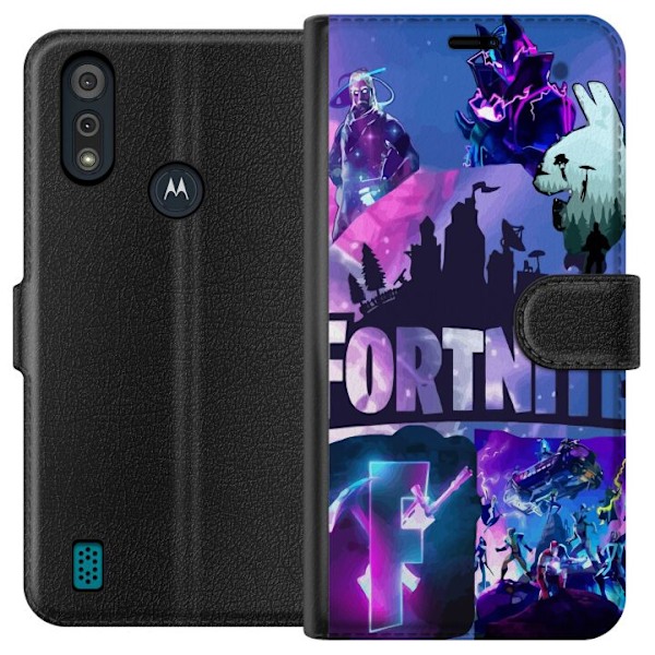 Motorola Moto E6i Tegnebogsetui Fortnite