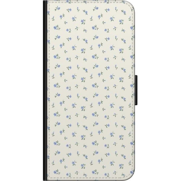Kompatibel Tegnebogsetui til Samsung Galaxy Note10+ Beige blomstergrafik beige