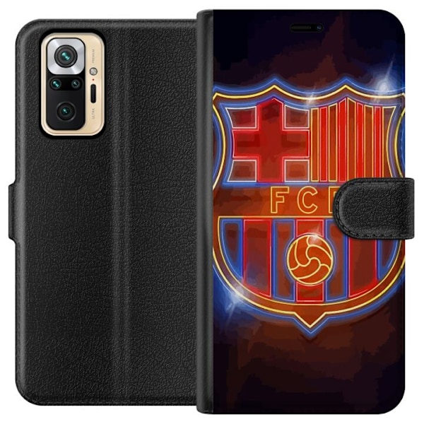 Xiaomi Redmi Note 10 Pro Tegnebogsetui FC Barcelona