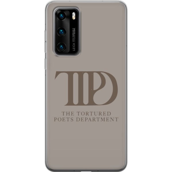 Huawei P40 Gennemsigtig cover The Tortured Poets Department