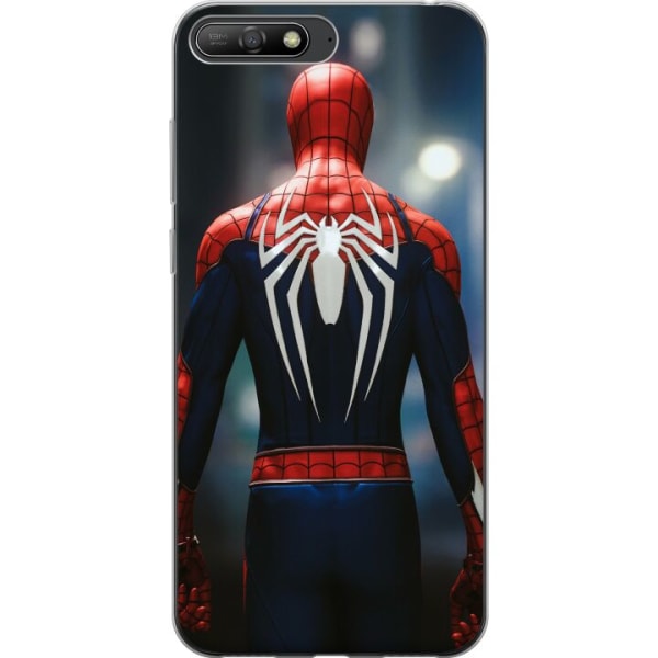 Huawei Y6 (2018) Gennemsigtig cover Spidermand