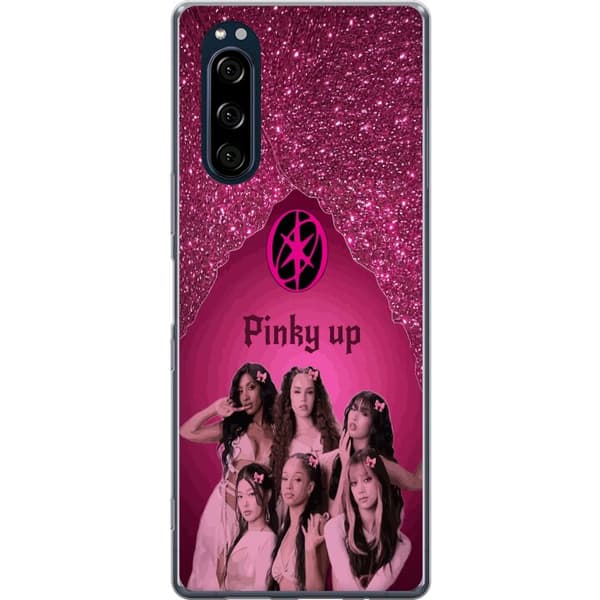 Kompatibelt Mobildeksel til Sony Xperia 5 KATSEYE Pinky Up rosa