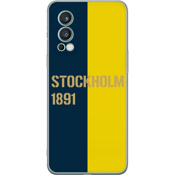 OnePlus Nord 2 5G Läpinäkyvä kuori Stockholm 1891