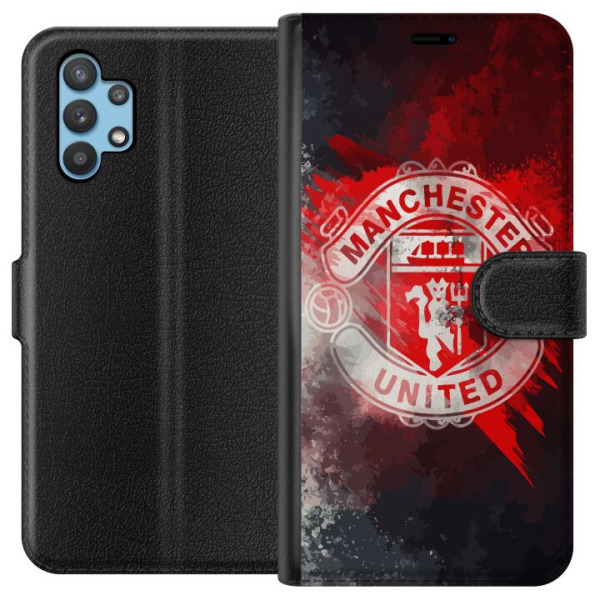 Samsung Galaxy A32 5G Lommeboketui Manchester United FC