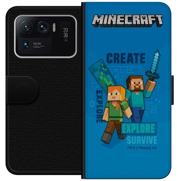 Xiaomi Mi 11 Ultra Tegnebogsetui Minecraft Huler